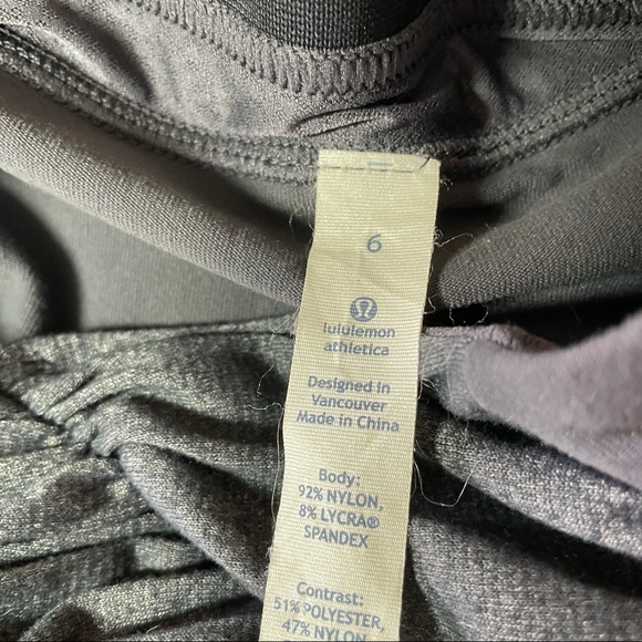 Lululemon Pure Balance Tank Gray size 6 - Picture 6 of 7